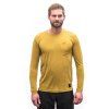 sensor merino air traveller panske triko dl rukav mustard2