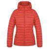 1089591 2 husky damska perova bunda dreeser l red