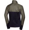 northfinder panska hybridni mikina giuliano black dark green2