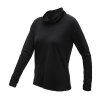 1090617 sensor merino blend damske triko dl rukav rolak cerna