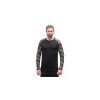 1090623 1 sensor merino blend impress panske triko dl rukav black brush