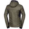 Northfinder Pánská outdoorová hybridní bunda Primaloft® FERDINANDO black dark green2