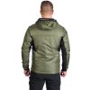 Northfinder Pánská outdoorová hybridní bunda Primaloft® FERDINANDO black dark green5