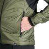 Northfinder Pánská outdoorová hybridní bunda Primaloft® FERDINANDO black dark green8