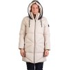 Northfinder Dámská teplá prošívaná bunda KIM beige7