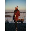 husky damsky hardshellovy plneny kabat naveli l dark bordo4
