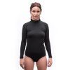 sensor merino air damske body dl rukav cerna