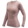 sensor merino air damske triko dl rukav dusty pink