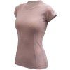 sensor merino air damske triko kr rukav dusty pink