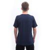 SENSOR MERINO BLEND MOON pánské triko kr.rukáv deep blue3