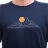 SENSOR MERINO BLEND MOON pánské triko kr.rukáv deep blue4
