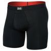 saxx multi sport mesh boxer brief fly black