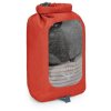 osprey dry sack 6 w window mars orange