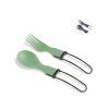 1127421 gsi outdoors tekk folding cutlery set green