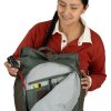 osprey transporter roll top pack pine leaf earl grey7