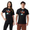 Smartwool NIGHT CAMP SHORT SLEEVE GRAPHIC TEE black (Veľkosť L-)