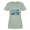 1129716 2 husky damske bavlnene triko tee flo l light green