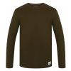 1129698 2 husky panske bavlnene triko tee loba m dark khaki
