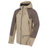 Husky Pánska hardshell bunda Nanola M beige/grey (Veľkosť L)