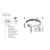 1156158 biolite dash 450 rechargeable headlamp gray