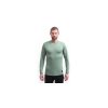 1164383 1 sensor merino cordura panske triko dl rukav basil green