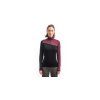 1164371 2 sensor merino extreme up damska mikina dl rukav zip cerna port red