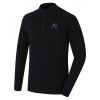 Husky Merino termoprádlo triko Merow zip M black (Velikost M)