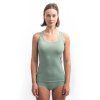 SENSOR MERINO AIR dámské triko bez rukávu basil green2