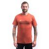SENSOR MERINO ACTIVE SUNRISE pánské triko kr.rukáv terracotta2