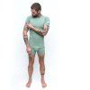 sensor merino air panske triko kr rukav basil green5