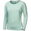 sensor merino air traveller damske triko dl rukav basil green
