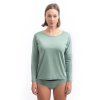 sensor merino air traveller damske triko dl rukav basil green2