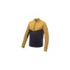 SENSOR COOLMAX THERMO pánská mikina celozip černá/mustard S (Velikost S)
