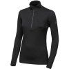 sensor merino extreme up damska mikina dl rukav zip cerna