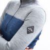 sensor merino bold damske triko dl rukav zip cool blue cool gray4