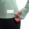 sensor merino df damske triko dl rukav s kapuci basil green4