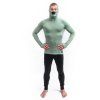 sensor merino df panske triko dl rukav s kapuci basil green7