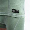 sensor merino df panske triko dl rukav zip basil green5