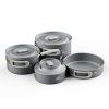 Naturehike nádobí Sada pro 4 7 osob (2x hrnec s madlem+konvice+pánev) var. 1. 1186g