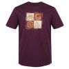 Husky Pánské bavlněné triko Tee Square M purple (Velikost L)