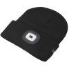 cattara cepice black s led svitilnou usb nabijeni2