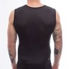 FT MEN'S CONVERT JERSEY NO SLEEVE TRUE BLACK 2