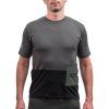FT MEN'S LITE MERINO POCKET JERSEY OLIVE GREENBLACK 2