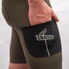 FT MEN'S SIGNATURE BIB SHORTS EVO OLIVE GREEN 5
