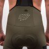 FT MEN'S SIGNATURE BIB SHORTS EVO OLIVE GREEN 6