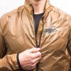 FT MEN'S UP PARACHUTE JACKET SALTED CARAMEL 5
