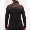 FT WOMEN'S CROSS POINT HYBRID JACKET TRUE BLACKPORT RED 3