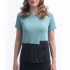 FT WOMEN'S HORIZON POCKET SHORT SLEEVE JERSEY MINTBLACK 2