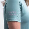 1170791 8 fresh trash women s horizon pocket short sleeve jersey mint black