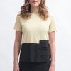 FT WOMEN'S HORIZON POCKET SHORT SLEEVE JERSEY SANDBLACK 2